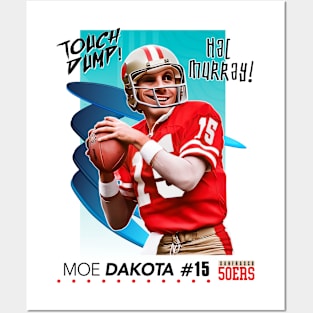 Touch Dump Football - Moe Dakota Posters and Art